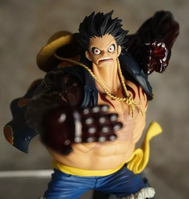 action figure one piece gear fourth monkey d luffy anime 17cm Pelúcia Malyshariki Smeshariki Padochka 17cm