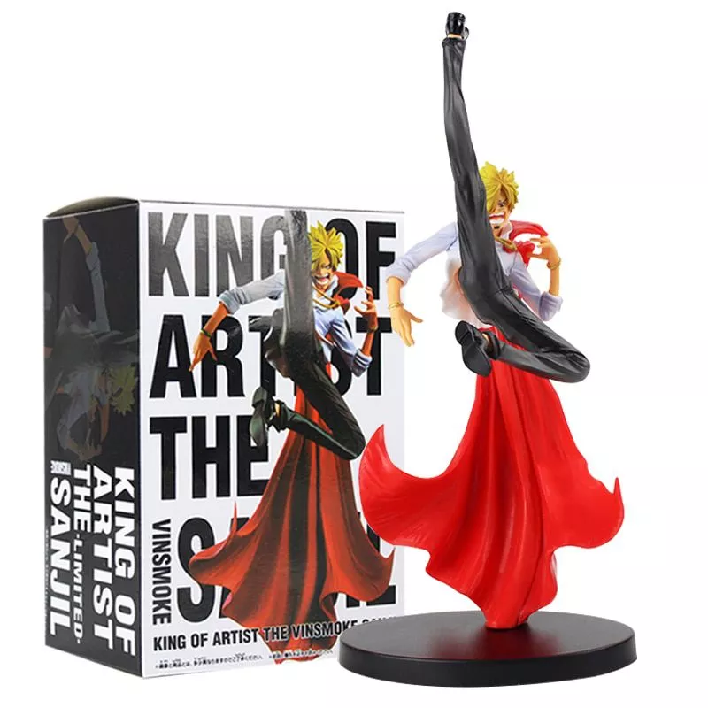 action figure one piece sanji figura brinquedo rei do artista o vinsmoke sanji 9.8 Pelúcia Rwby algodáo boneca de brinquedo de pelúcia novo 6.5 polegadas