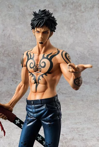 action figure one piece trafalgar law anno00508a anime 24cm Luminária One Piece led 3d luz noturna do anime japonês trafalgar d. Luz noturna da lei da água para decoração do quarto da criança lâmpada de cabeceira