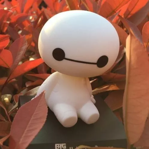 Action Figure Operação Big Hero 6 Baymax Shaking Head Para Carros 10cm