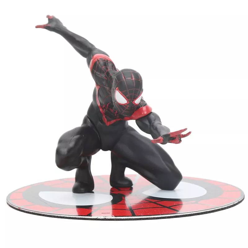 action figure peca spider man miles morales 15cm Ellen brook 1 peça bonito kawaii cartoom doces leite xícara de chá sorvete correção fita papelaria escritório material escolar