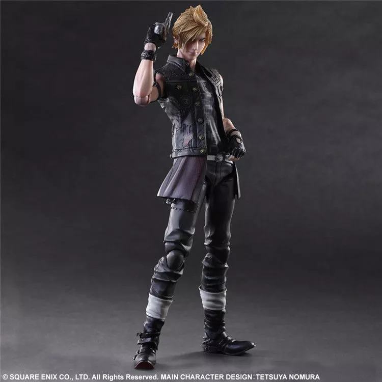 action figure play arts final fantasy xv prompto argentum 25cm Colar Hieróglifos Egípcios Cruz de Ankh