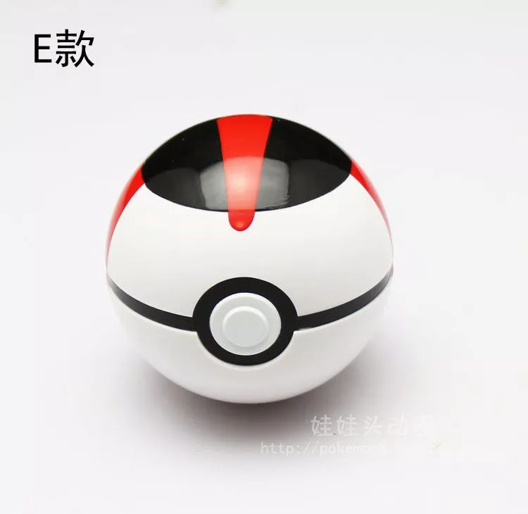 Action Figure Pokebola Pokemon Pikachu Cosplay Branco/Preto