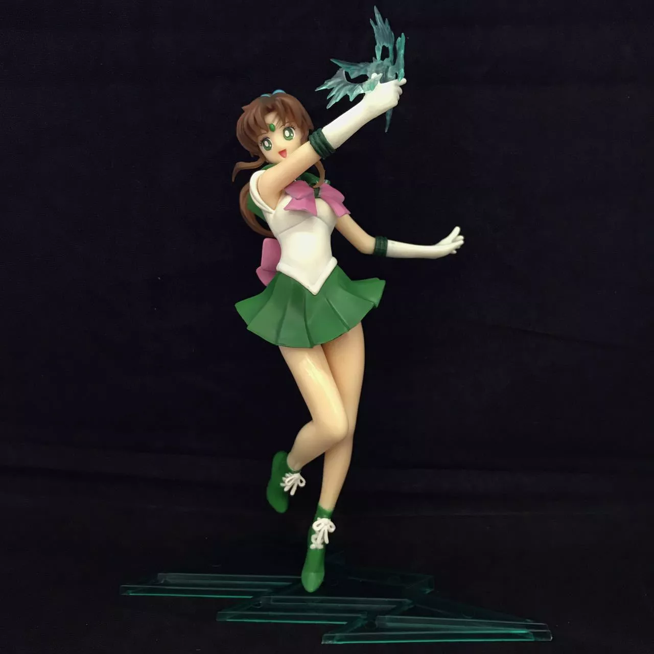 action figure sailor moon jupiter Anime sailor moon luna roxo gato compõem espelho lidar com meninas portátil cosplay