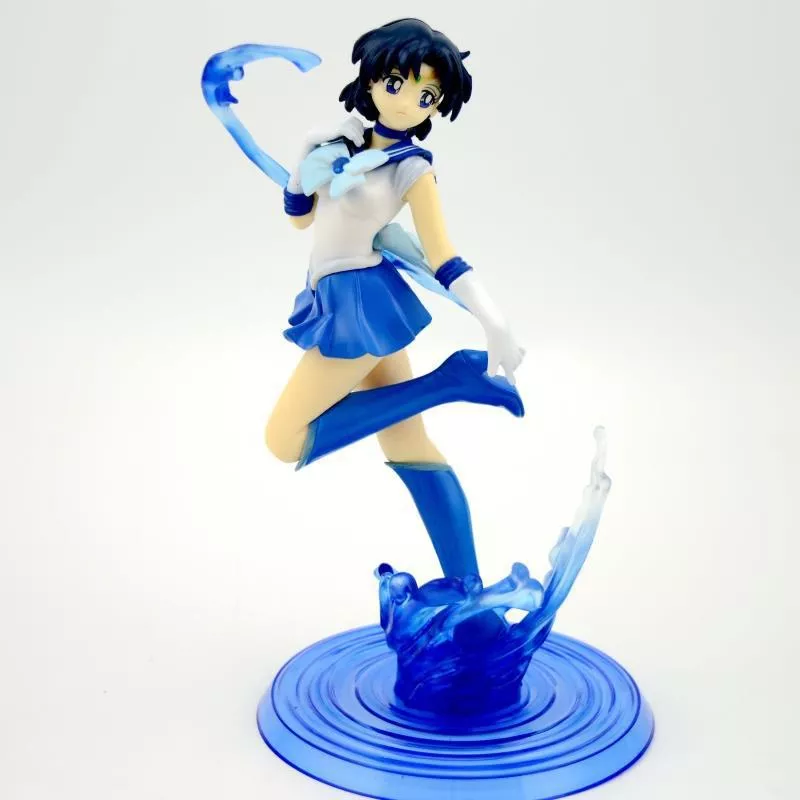 action figure sailor moon mercurio Brinco Final Fantasy nuvem luta cosplay brincos um unidade