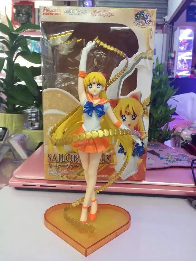 action figure sailor moon venus Colar Anime Sakura Card Captor Círculo