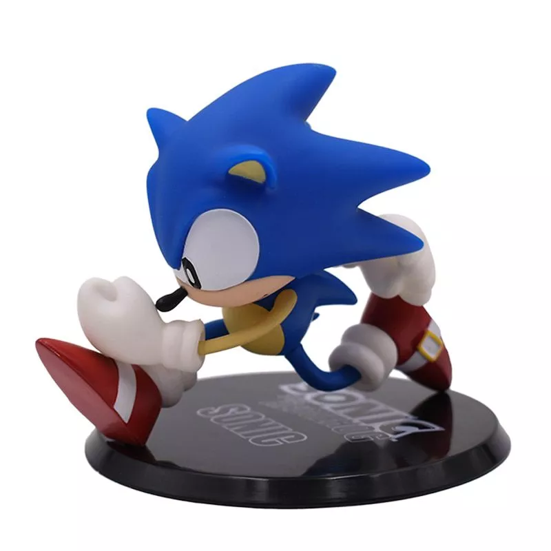 action figure sonic figures pvc sonic shadow amy rose sticks tails characters figure Divulgado novo pôster para Knuckles, série spin-off de Sonic.