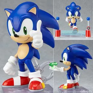 action figure sonic the hedgehog vivid nendoroid series 214 9cm Action Figure Sonic the Hedgehog Vivid Nendoroid Series #214 9cm