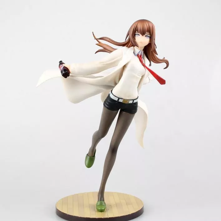 action figure steins gate makise kurisu 21cm 46 Caneta Ovelha Branca Cute BTS BT21