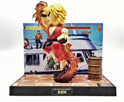 Action Figure Street Fighter Ken 16cm