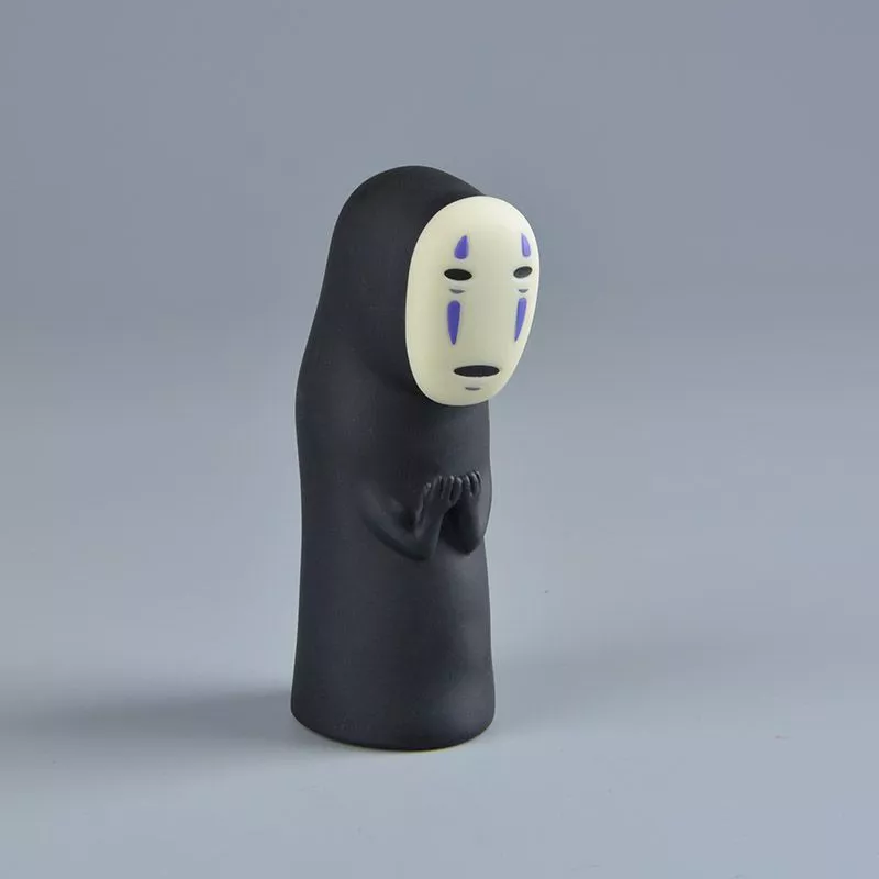 action figure studio ghibli spirited away no face man 8cm Bolsa Ghibli Spirited Away Kaonashi No Face para telemóvel, sinocom handa bolsa de homem em espírito sem rosto do japão anime para suprimentos diários