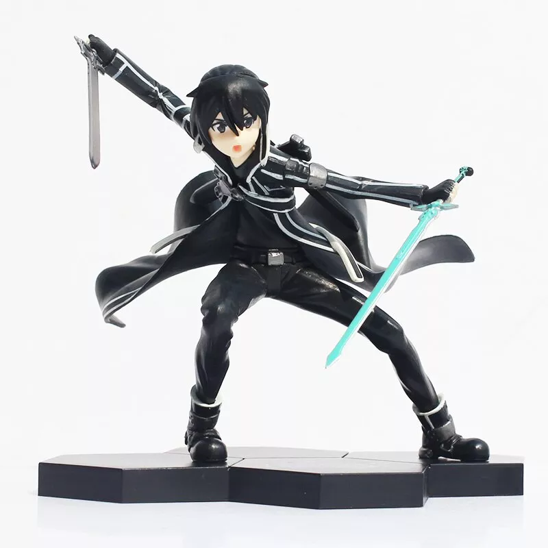 action figure sword art online kazuto kirito fighting climax anime 15cm Capinha capa case telefone Keysion caso à prova de choque para redmi 9 k20 pro nota 9s 9 pro max 7 7a 6 8 pro capa do telefone para xiaomi mi 9t 9se cc9e mi 8 lite a2 a3