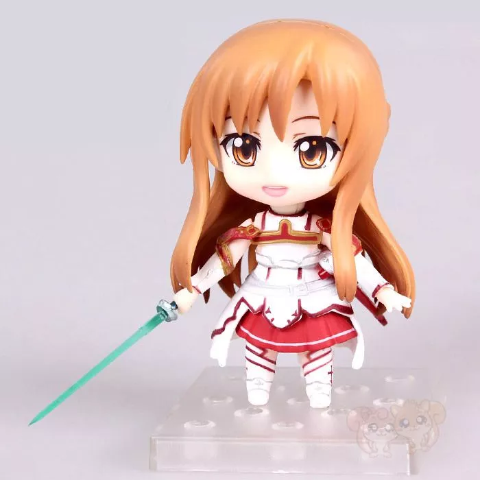 action figure sword art online sao chibi asuna nendoroid 283 10cm Luminária Anime Sword Art Online logotipo luz da noite led para o quarto criança decoração nightlight kirigaya kazuto figura lâmpada de mesa 3d sao presente