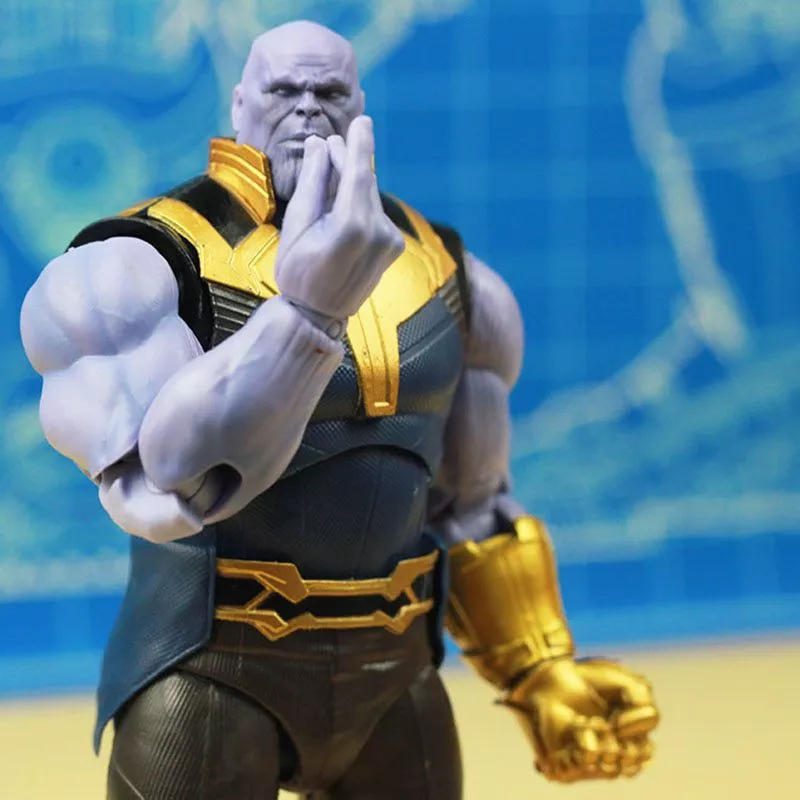 Action Figure Thanos Vingadores Guerra Infinita Avengers 18cm