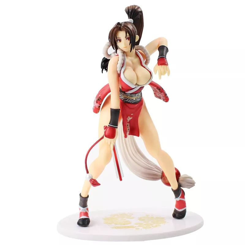 action figure the king of fighters kof mai shiranui game 23cm Pelúcia Pokemon 1 pçs 23cm brinquedos de pelúcia togettic bonecas kawaii togettic pingente clipe macio pelúcia peluches boneca presentes para crianças crianças