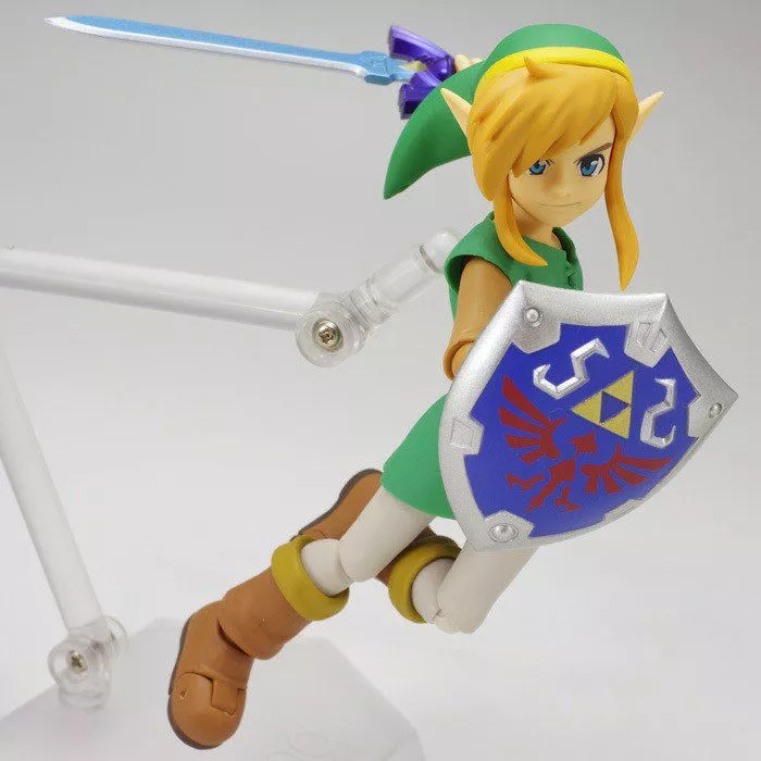 action figure the legend of zelda link figma 284 Pelúcia Anime Pokemon Virizion 14cm