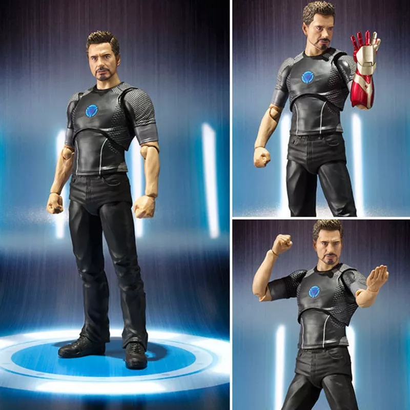 action figure vingadores homem de ferro tony stark iron man avengers endgame Pelúcia Super Mario Bros spiky koopa tartaruga 18cm