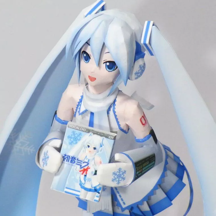 action figure vocaloid hatsune miku snow 22cm 88 Action Figure hatsune miku Boneco colecionável do anime brinquedo de pvc do prêmio de macarrão