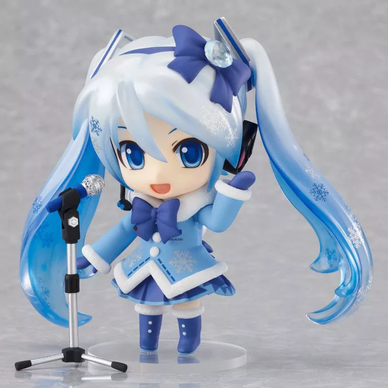 action figure vocaloid nendoroid series snow hatsune miku 207 10cm Action Figure Sonic the Hedgehog Vivid Nendoroid Series #214 9cm