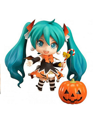 action figure vocaloid nendoroid series snow hatsune miku halloween 448 10cm Action Figure Nendoroid Hatsune Miku Sakura #500 10cm