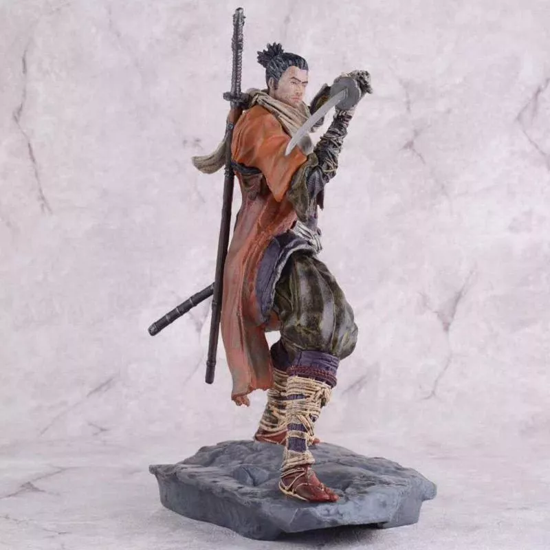 Action Figure Wolf Shadow 20cm Yaya Sekiro Die Twice figuras de jogo anime figuras de ação pvc brinquedos anime figura brinquedos para crianças presentes de natal