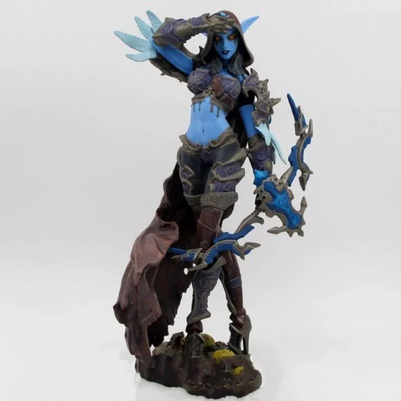action figure world of warcraft forsaken queen sylvanas windrunner 20cm Pelúcia World of Warcraft Murloc WoW Verde 16cm