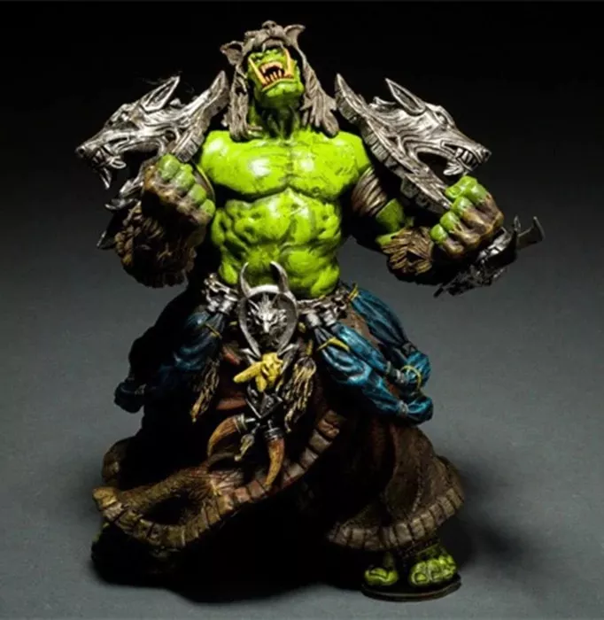 action figure wow world of warcraft orc game shaman rehgar earthfury dc unlimited Action Figure Attack on Titan Shingeki No Kyoujin 10cm #4557