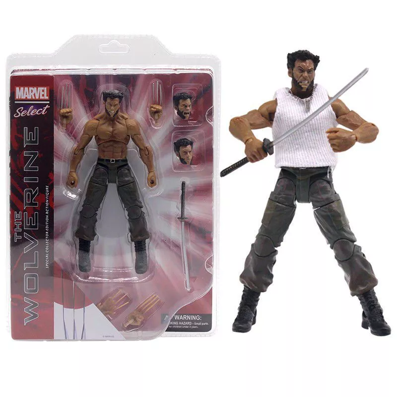 action figure x men wolverine logan 20cm 456 Colar X-men logan exército militar metal pingente de corrente colar de declaração de jóias longas melhor presente duplo pólo peça tipo punk