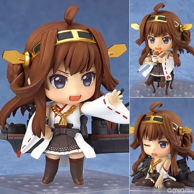 action figure yamato kantai colection kongou soldados pvc modelo figura de Pelúcia Rwby algodáo boneca de brinquedo de pelúcia novo 6.5 polegadas