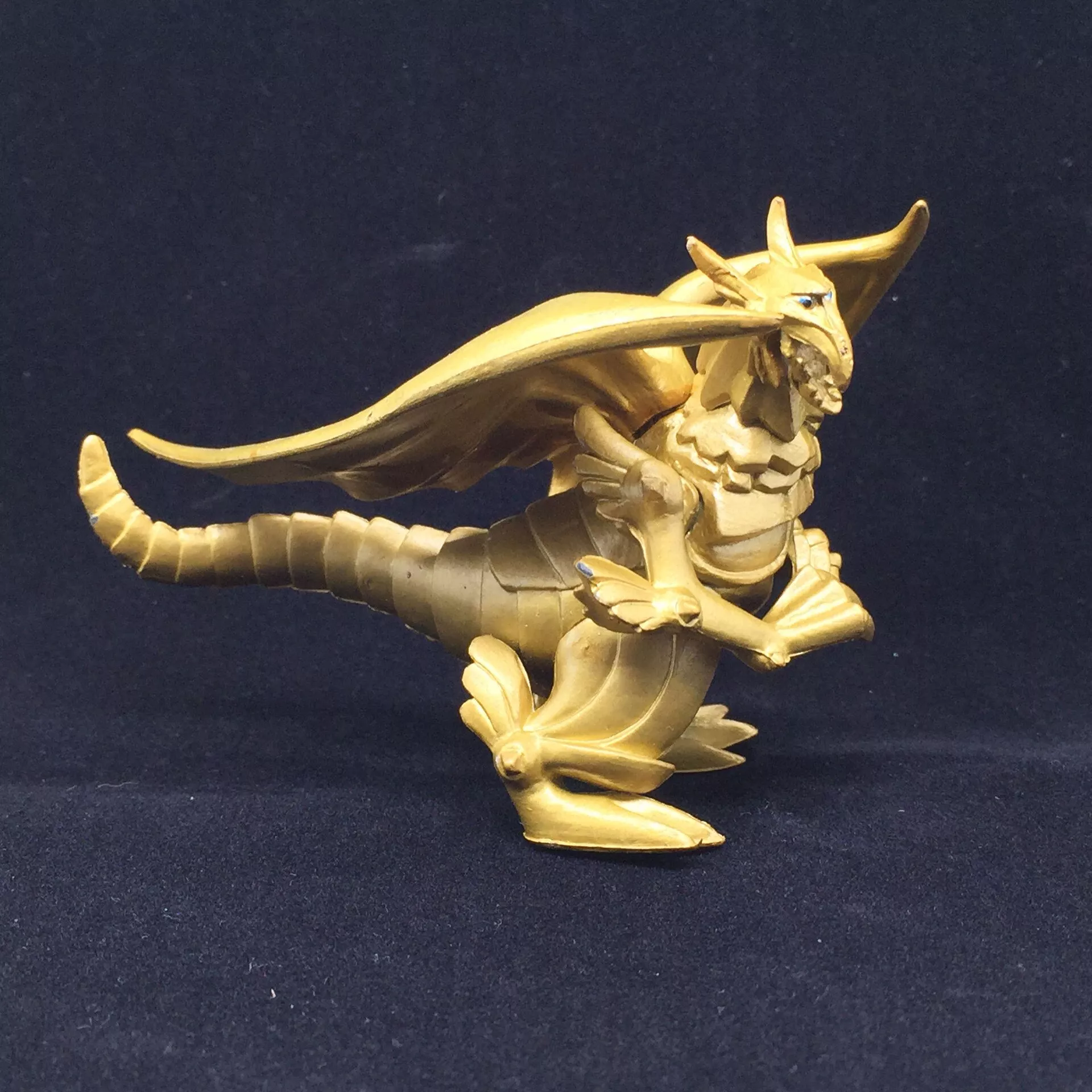 Action Figure Yu-gi-oh! game king três deus mágico genuíno, figura de ação, modelo a granel, 7cm, brinquedos
