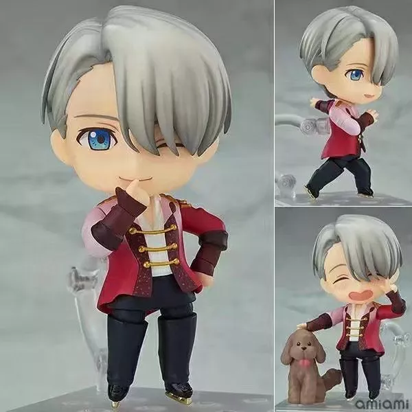 action figure yuri on ice victor nikiforov nendoroid 741 anime 10cm Kawaii relaxar urso macacão vestido urso bordado lolita rilukkuma saia geral chapéu japonês kawaii roupas bonito harajuku saias