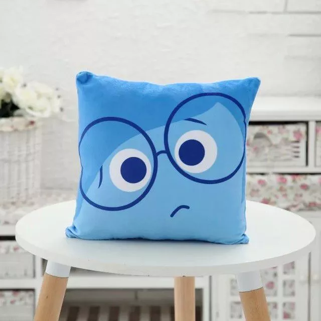 almofada divertidamente inside out tristeza sadness 40cm Carteira Estojo Bolsa Divertidamente Inside Out Anger Raiva