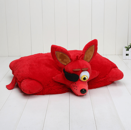 almofada foxy five nights at freddys 43cm Cesta do cão do filhote de cachorro cama do gato do cão de estimação descanso cobertor respirável almofada do animal de estimação macio morno dormir esteira capa casa para cães gatos