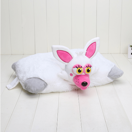 almofada mangle five nights at freddys 43cm Cesta do cão do filhote de cachorro cama do gato do cão de estimação descanso cobertor respirável almofada do animal de estimação macio morno dormir esteira capa casa para cães gatos