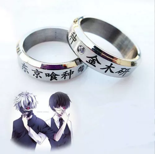 Anel Anime Cosplay Tokyo Ghoul Ken Kaneki
