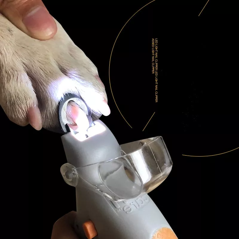 aparador de unhas para cachorro cortador de unha para animais de Aparador de unhas para cachorro, cortador de unha para animais de estimação, com luz led, moedor elétrico, produtos para animais de estimação