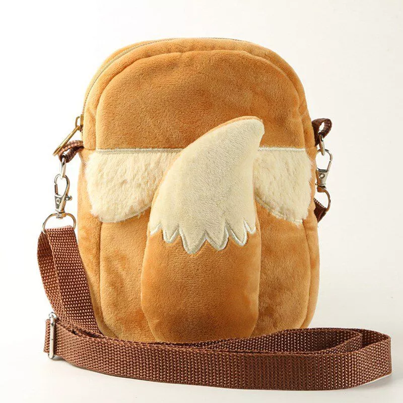 bolsa anime pokemon eevee Sapatos para crianças de algodão, sapatos para crianças meninos e meninas de outono, chinelos fofos com orelhas de coelho, espessamento de bola, sapatos internos