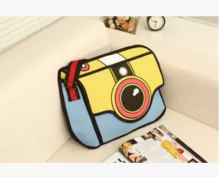 bolsa tracos desenho moda sacos 2d venda quente original de alta qualidade Colar com pingente de stack, colar com pingente de miçangas tipo de moda, estereoscópico, joias criativas para mulheres, acessórios de presente