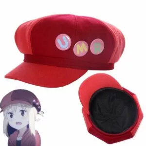 bone boina anime himouto umaru chan doma umaru chapeu de cosplay umr elegante Anel Lotus flor elegante de cor de prata de ouro rosa anel de flor de lótus oco de aço inoxidável para mulher