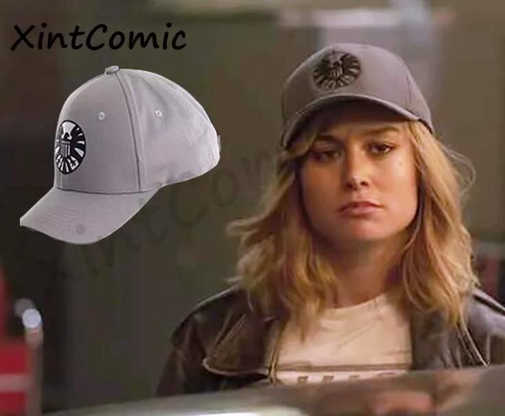Boné Capitão de filme marvel carol danvers bonés unissex ajustável hip hop sun hat snapback agentes da s.h.i.e.l.d. Escudo Bonés de Beisebol