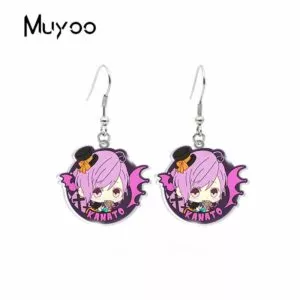 brinco anime diabolik lovers personagens de anime vampiro halloween cosplay epoxi Brinco anime demon slayer tanjirou nezuko zenitsu inosuke personagens acrílico epóxi dangles