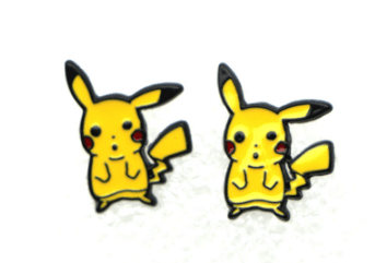 brinco anime pokemon pikachu Brinco Ear Cuff Dragão