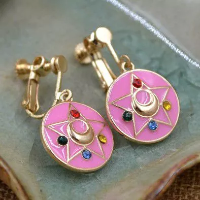 brinco anime sailor moon pretty guardian Brinco Ear Cuff Dragão