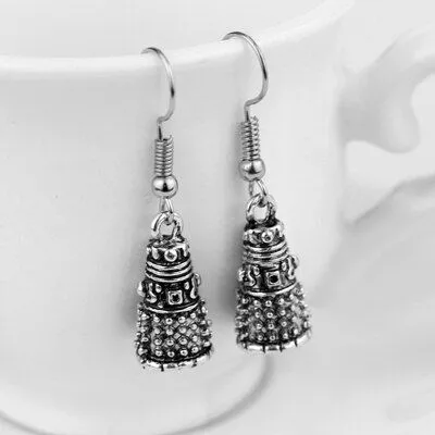 Brinco Doctor Who Dr Dalek Prata