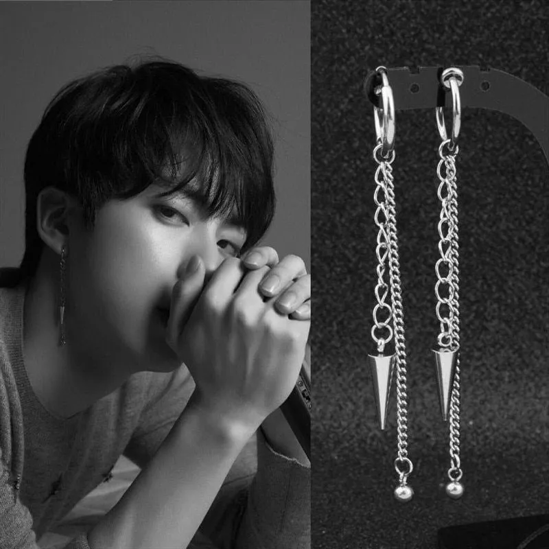 brinco kpop coreano vencedor bangtang meninos jin v brincos jungkook suga jhope orelha Pulseira Kpop bangtan meninos jung kook jungkook pulseira de jóias cadeia frisada pulseira de contas redondas pulseira atacado novo atacado