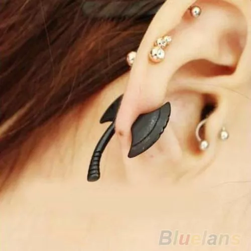 Brinco Machado Punk Preto