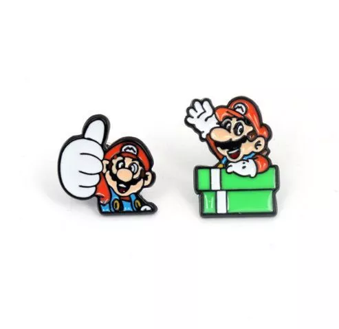 brinco super mario Carteira Jogo Super Mario Bros 9cm