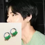 Brincos dna kpop punk unissex, acessórios de joalheria, presente para homens e mulheres