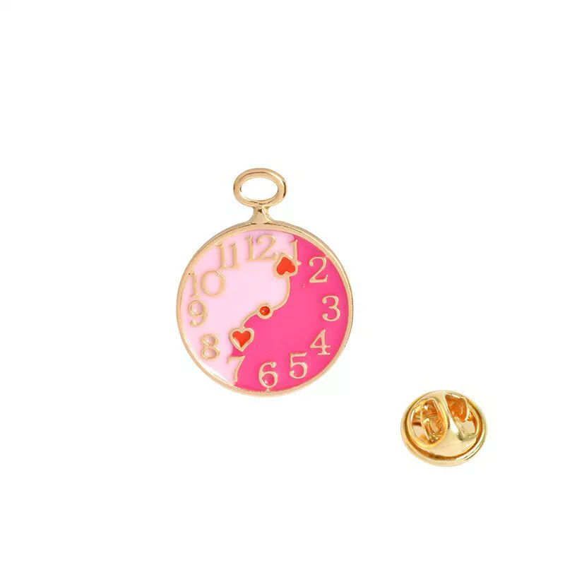 broche alice no pais das maravilhas 5 Colar Card Captor Sakura Anime Rosa Flor