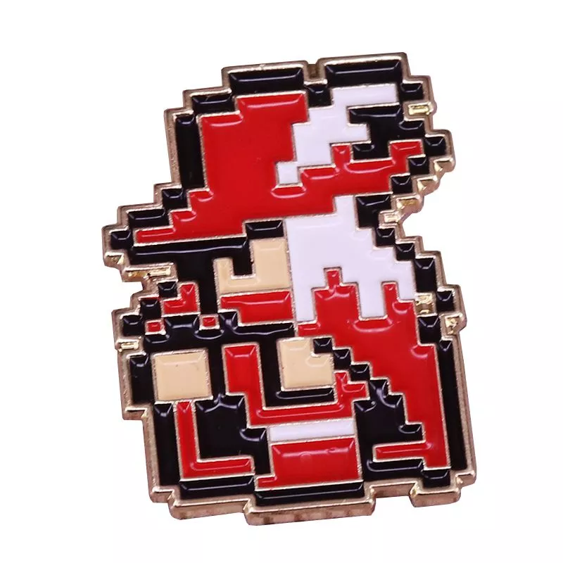 broche final fantasy 1 nes 8 bit enamel pin red mage hat brooch retro video game badge Action Figure 8 pçs/set Sing Filme Crianças Brinquedos Filme de Desenhos Animados Cantar Anime Action Figure Buster Lua Johnny PVC Coleção Dolls Crianças Aniversário ChristmasGifts